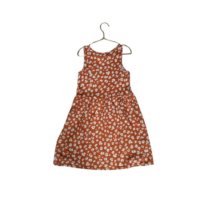 H&M Rust Floral Dress - Size 8-10 - Bounce Mkt