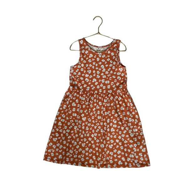 H&M Rust Floral Dress - Size 8-10 - Bounce Mkt