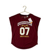 H&M Sport x Harry Potter Burgundy 'Quidditch' Shirt with Tags - Size 12/14 - Bounce Mkt
