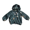 H&M x Disney Green Fleece - Lined Mickey & Donald Wind Breaker - Size 12 Mo - Bounce Mkt