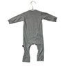 Hux Gray 'ROAR' Panda & Dog One - Piece - Size 6 - 12 Mo - Bounce Mkt