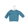 Jacadi Aqua Blue Dogs in Car Eiffel Tower Sweater - Size 6 Mo - Bounce Mkt