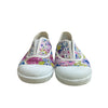 Jacadi Ivory & Multi - Color Flower Sneakers - Size 25 (9) - Bounce Mkt