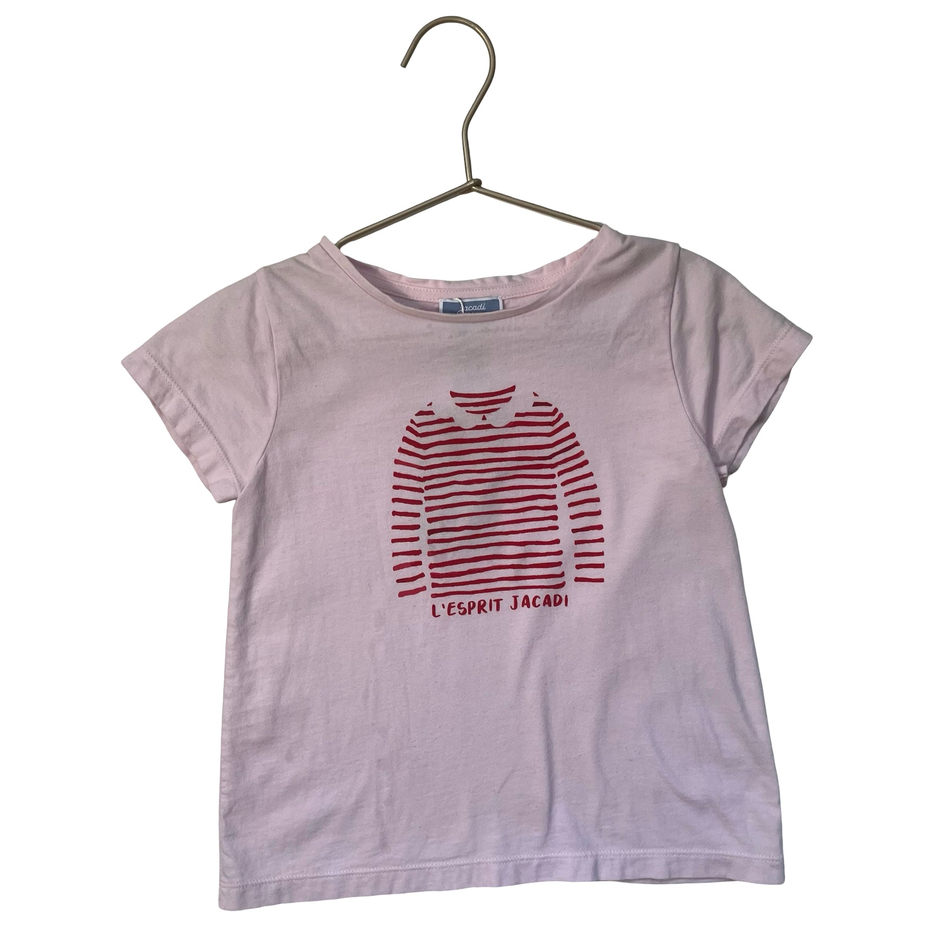 Jacadi Pink 'L'Esprit Jacadi' Tee - Size 6A - Bounce Mkt