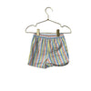 Janie and Jack Blue, Ivory & Peach Stripe Swim Shorts - Size 12 - 18 Months - Bounce Mkt