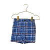 Janie and Jack Blue Plaid Shorts - Size 6 - 12 Mo - Bounce Mkt