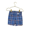 Janie and Jack Blue Plaid Shorts - Size 6 - 12 Mo - Bounce Mkt