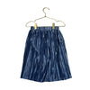Janie and Jack Blue Pleated Velvet Wide Leg Pants - Size 18 - 24 Months - Bounce Mkt