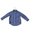 Janie and Jack Blue, White, Red Plaid Button Down - Size 18 - 24 Mo - Bounce Mkt