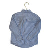 Janie and Jack Blue & White Striped Button Down - Size 3 - Bounce Mkt