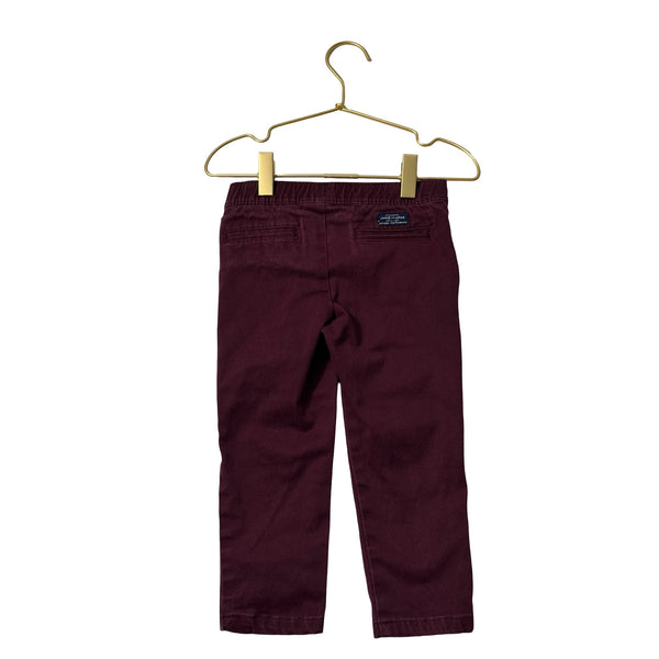 Janie and Jack Burgundy Red Pants - Size 2 - Bounce Mkt