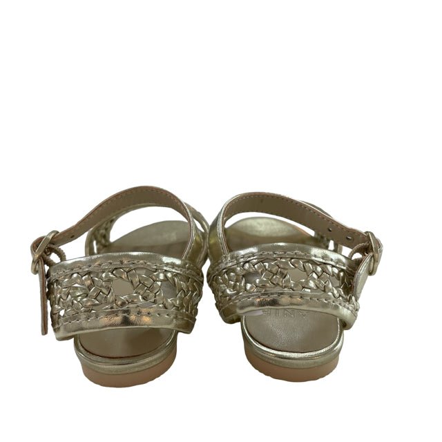 Janie and Jack Gold Sandals - Size 4 - Bounce Mkt