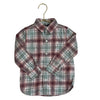 Janie and Jack Green, Pink, Plum Plaid Brushed Cotton Button Down - Size 2T - Bounce Mkt