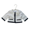 Janie and Jack Ivory & Black Tweed Jacket - Size 18-24 Months - Bounce Mkt