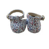 Janie and Jack Ivory Floral Soft Sole Shoes - Size 6 - 12 Months - Bounce Mkt