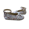 Janie and Jack Ivory Floral Soft Sole Shoes - Size 6 - 12 Months - Bounce Mkt