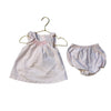 Janie and Jack Pink Striped Tunic Top & Bubble Shorts - Size 12 - 18 Mo - Bounce Mkt