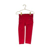 Janie and Jack Red Gold Button Leggings - Size 2T - Bounce Mkt