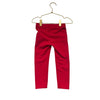 Janie and Jack Red Gold Button Leggings - Size 2T - Bounce Mkt