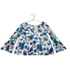 Janie and Jack White, Blue, Teal, Red Floral Blouse - Size 6 - Bounce Mkt