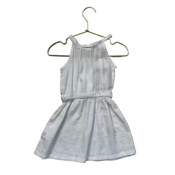 Janie and Jack White Cotton Gauze Dress - Size 2T - Bounce Mkt