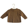 Jenni Kayne Khaki Wool/ Cashmere Crewneck Sweater - Size 12 - 18 Mo (est) - Bounce Mkt