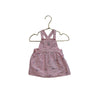 JoJo Maman Bebe Pink Gingham Check Overall Dress - Size 3 - 6 Mo - Bounce Mkt