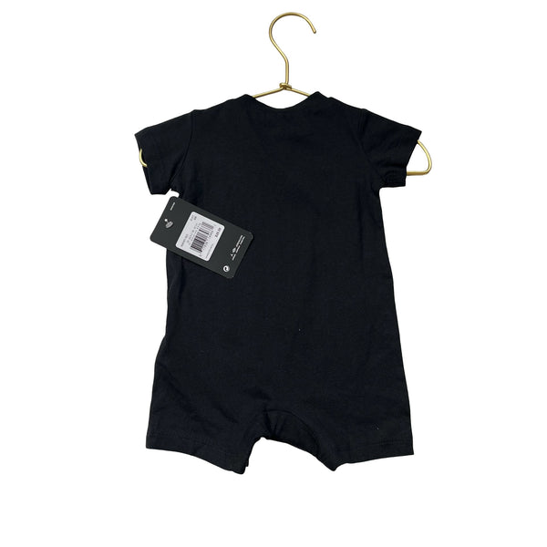 Jordan Black & Red Logo Short Sleeve One Piece with Tag - Size 0 - 3 Months - Bounce Mkt