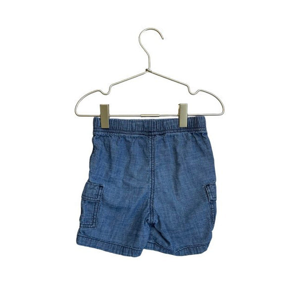 Jumping Beans Chambray Cargo Shorts - Size 3T - Bounce Mkt