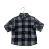 Jumping Beans Gray Fleece Button Down - Size 3T - Bounce Mkt