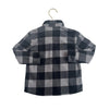 Jumping Beans Gray Fleece Button Down - Size 3T - Bounce Mkt
