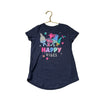 Jumping Beans Navy & Pink 'Happy Vibes' Trolls T-Shirt - Size 6 - Bounce Mkt
