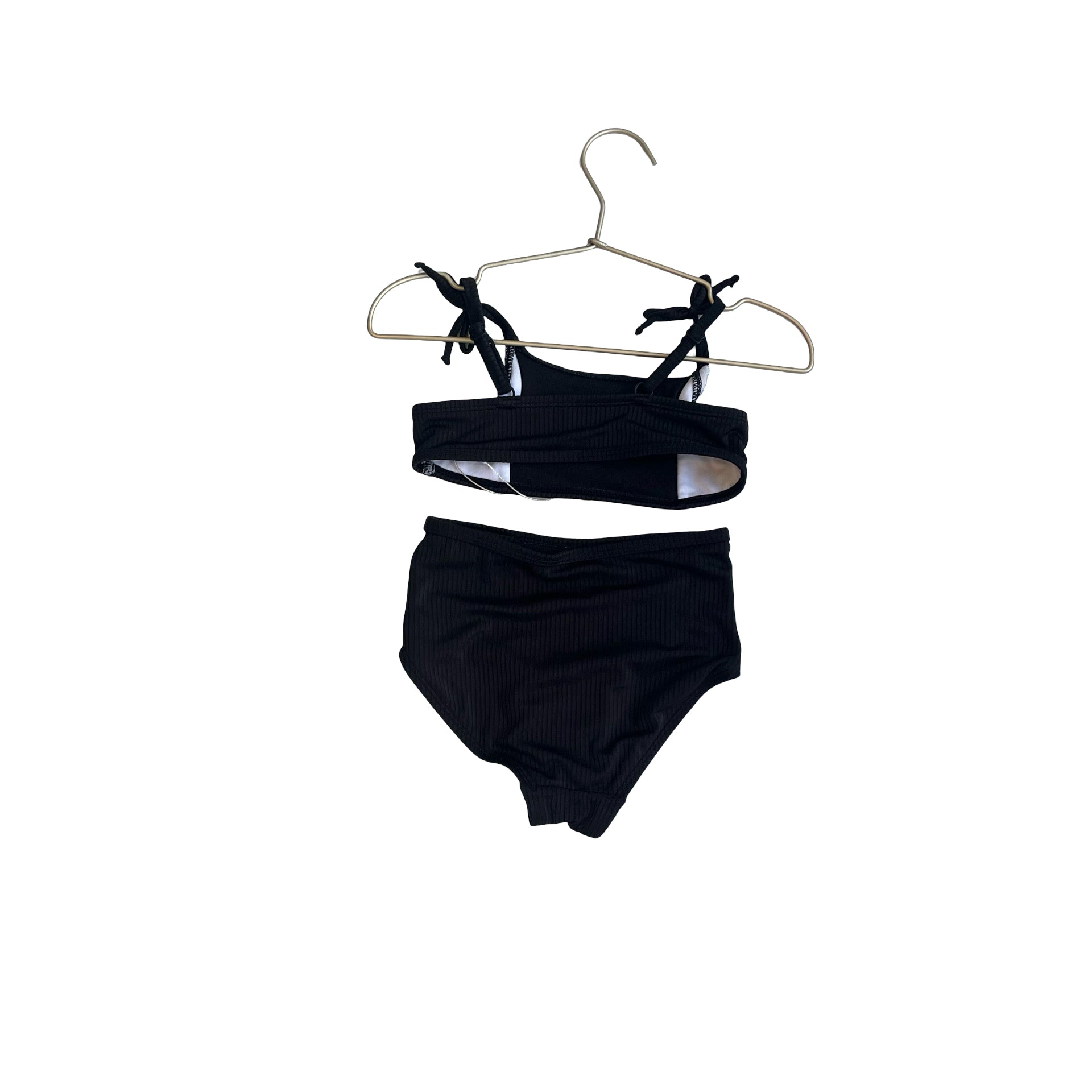 Justice Black & Ivory 'Justice Surf' 2 Piece Swimsuit - Size XS (5/6) - Bounce Mkt