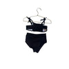 Justice Black & Ivory 'Justice Surf' 2 Piece Swimsuit - Size XS (5/6) - Bounce Mkt