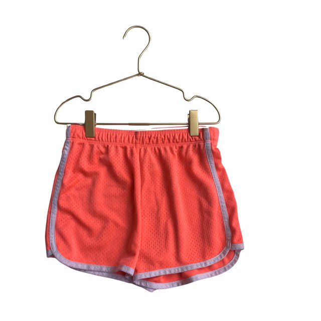 Justice Neon Orange Athletic Shorts - Size 10 - Bounce Mkt