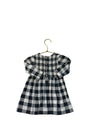 Kate Quinn Black & Ivory Gingham Dress - Size 6 - 12 Mo - Bounce Mkt