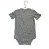 Kate Quinn Gray Ribbed Henley Onesie with Tag - Size 2 - Bounce Mkt