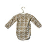 Kate Quinn Ivory & Brown Plant Print Long Sleeve One Piece - Size 12 - 18 Months - Bounce Mkt