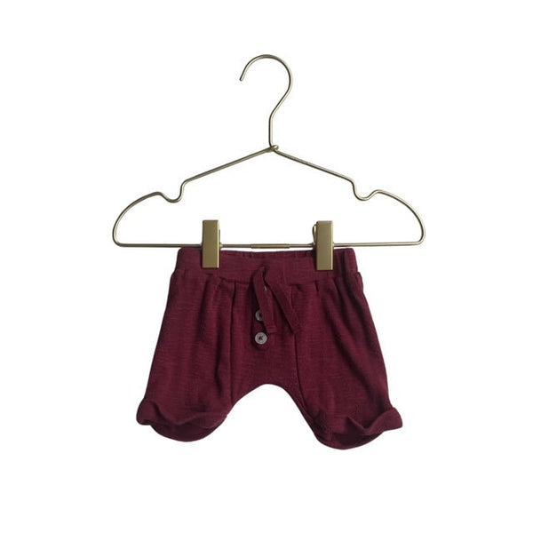 Kate Quinn Maroon Shorts - Size 0-3M - Bounce Mkt