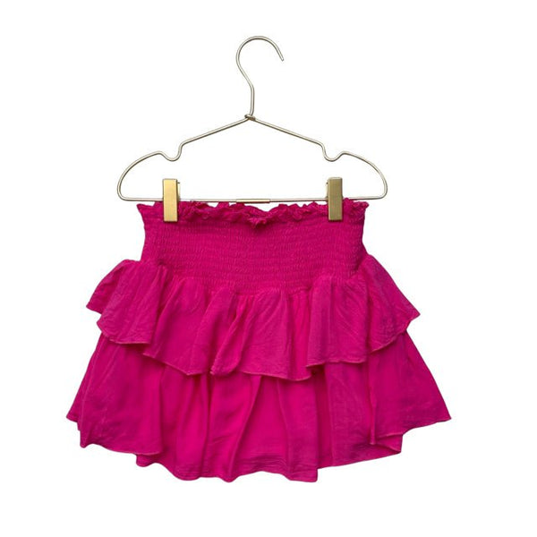 KatieJ NYC Pink Ruffle Skirt - Size M 10 - Bounce Mkt