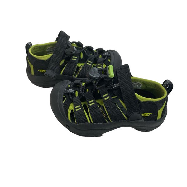 Keen Black & Neon Green Sandals - Size 8 - Bounce Mkt