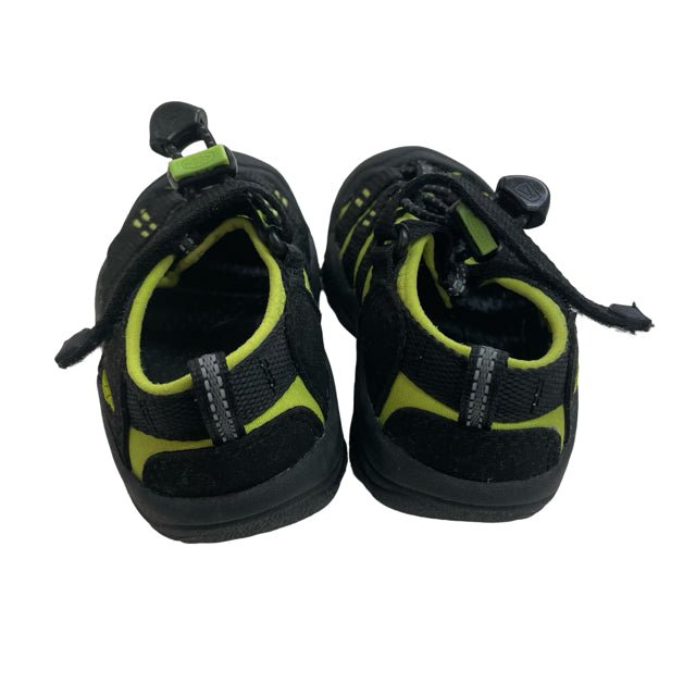 Keen Black & Neon Green Sandals - Size 8 - Bounce Mkt
