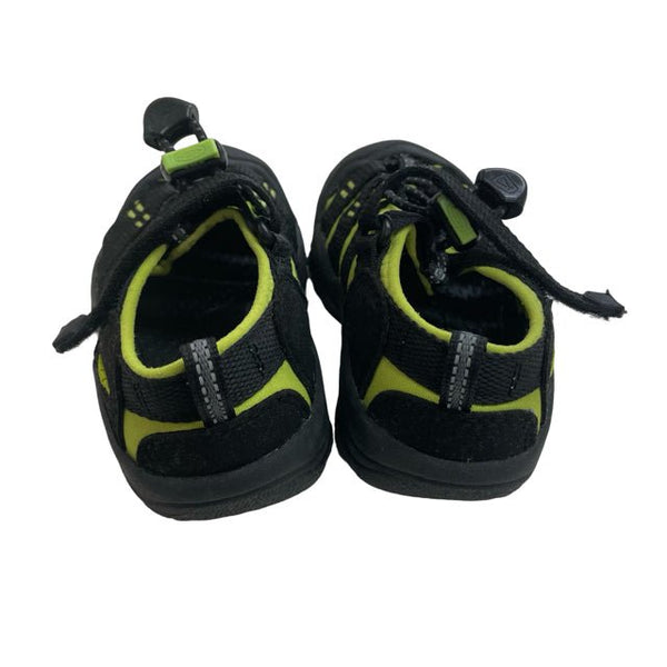 Keen Black & Neon Green Sandals - Size 8 - Bounce Mkt