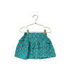 Kiabi Teal & Yellow Starburst Tiered Skirt - Size 5 - Bounce Mkt