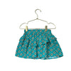 Kiabi Teal & Yellow Starburst Tiered Skirt - Size 5 - Bounce Mkt