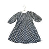 Kit+Lili Navy + White Flower Pattern Dress - Size 5Y - Bounce Mkt