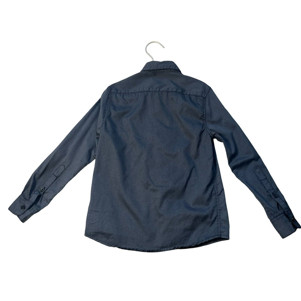 La Miniatura Navy Striped Tuxedo Button Down - Size 6 - Bounce Mkt