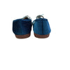 Let's Chill Blue & Silver Star Velvet Shoes - Size 24 (8) - Bounce Mkt