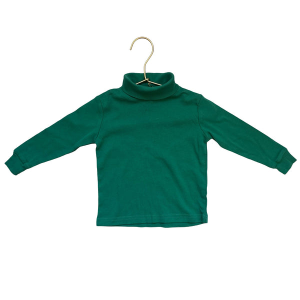 Leveret Green Turtleneck Shirt - Size 2 - Bounce Mkt