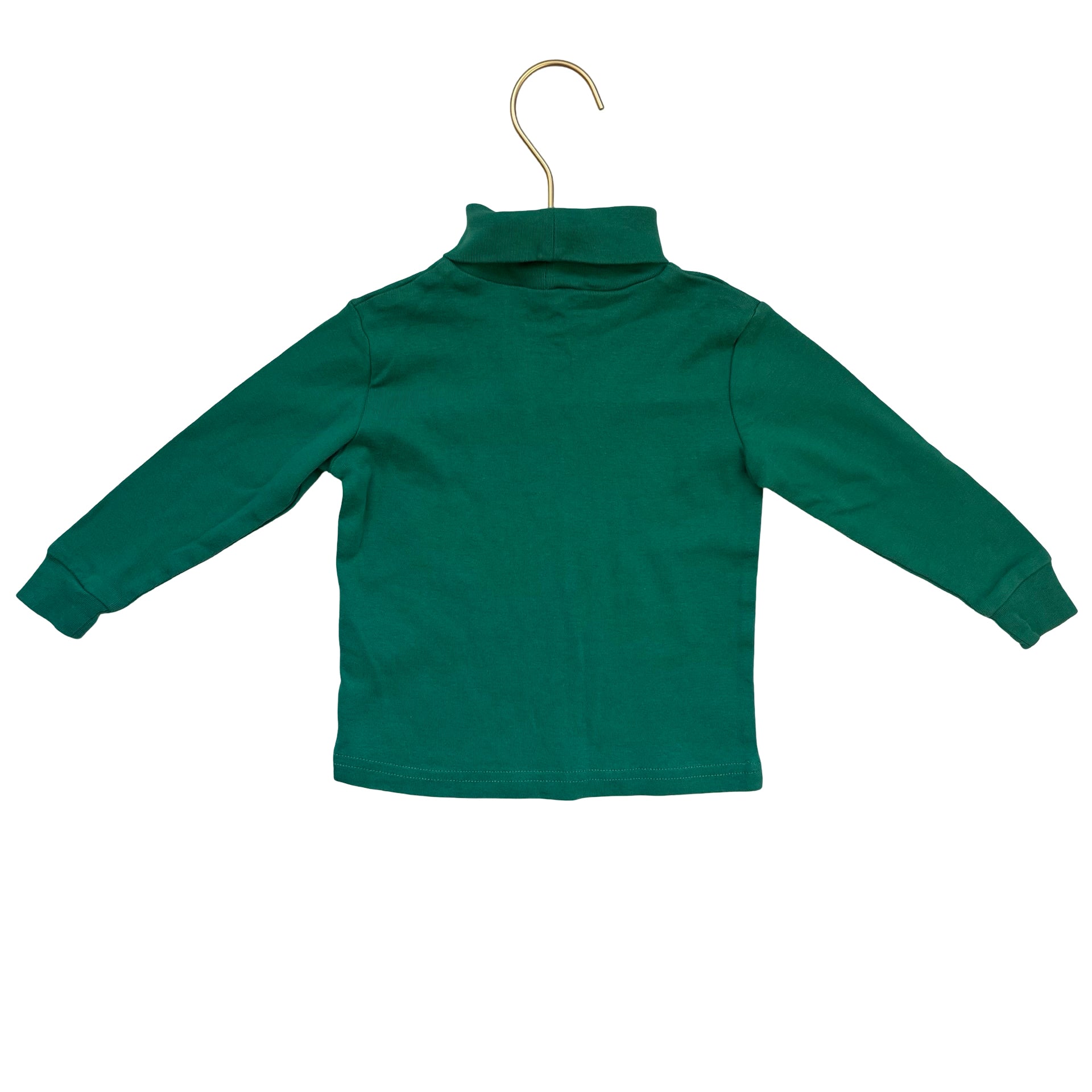 Leveret Green Turtleneck Shirt - Size 2 - Bounce Mkt